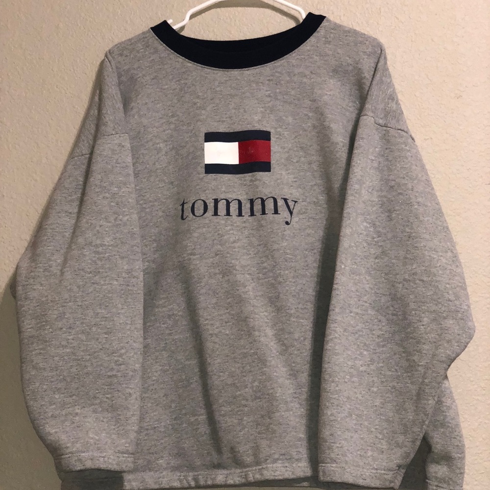 VINTAGE oversized TOMMY HILFIGER Sweater UNISEX